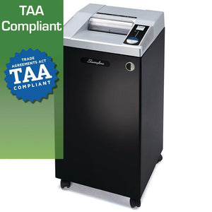 Swingline GBC TAA Compliant CM15-30 Micro-Cut Commercial Shredder, Jam-Stopper, 15 Sheets, 20+ Users - Shred Doctor