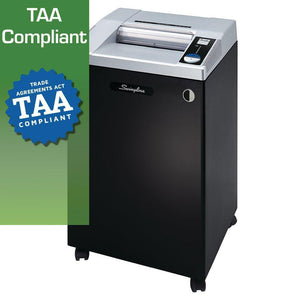 Swingline GBC TAA Compliant CX25-36 Cross-Cut Commercial Shredder, Jam-Stopper, 25 Sheets, 20+ Users - Shred Doctor