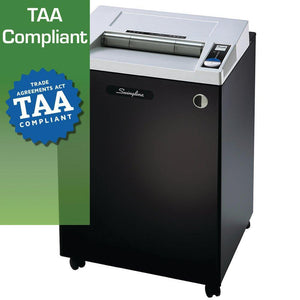 Swingline GBC TAA Compliant CS25-44 Strip-Cut Commercial Shredder, Jam-Stopper, 25 Sheets, 20+ Users - Shred Doctor