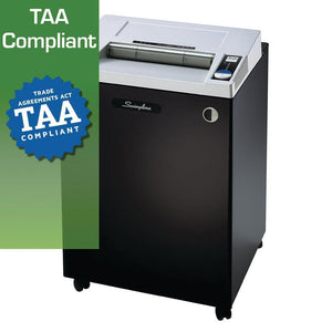 Swingline GBC TAA Compliant CX30-55 Cross-Cut Commercial Shredder, Jam-Stopper, 30 Sheets, 20+ Users - Shred Doctor