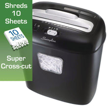 Swingline GBC  EX10-05 Super Cross-Cut Shredder, 10 Sheets, 1 User - Shred Doctor