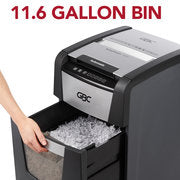 GBC AutoFeed+ Home Office Shredder, 150X, Micro-Cut, P-4, 150 Sheets