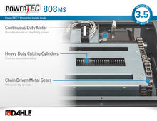 Dahle PowerTEC 808 MS Media Shredder